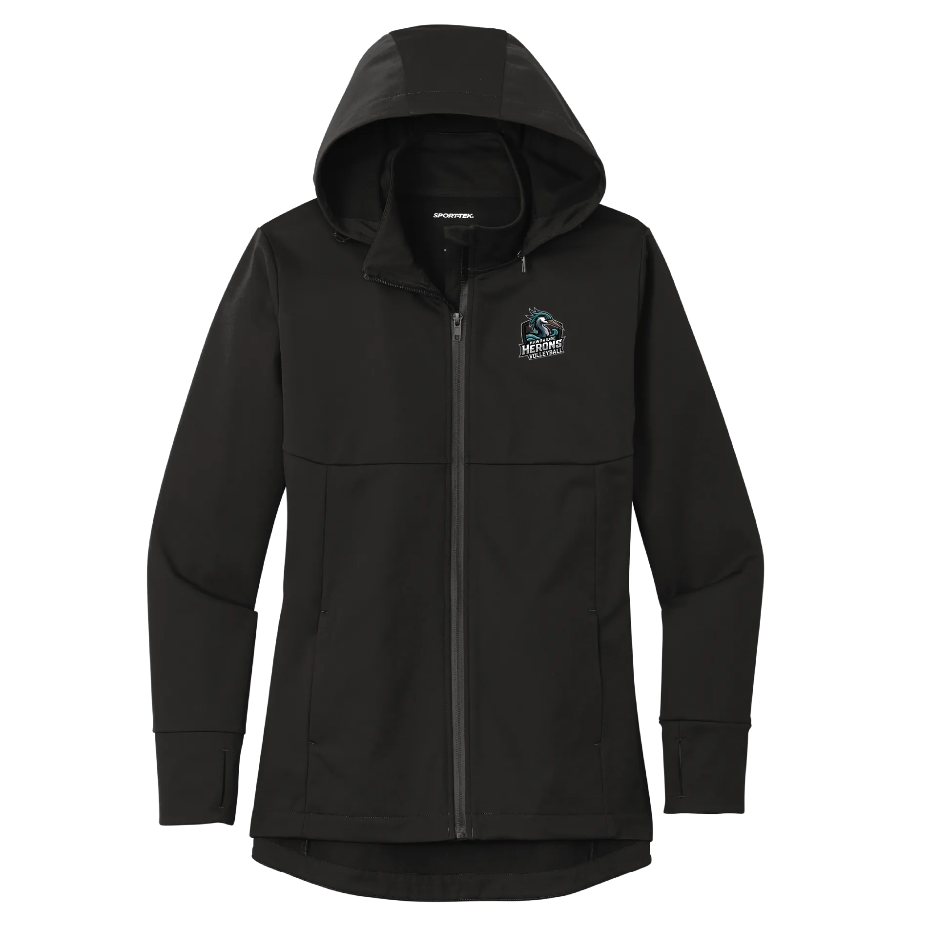 Herons Volleyball Badge Softshell Jacket – Ladies