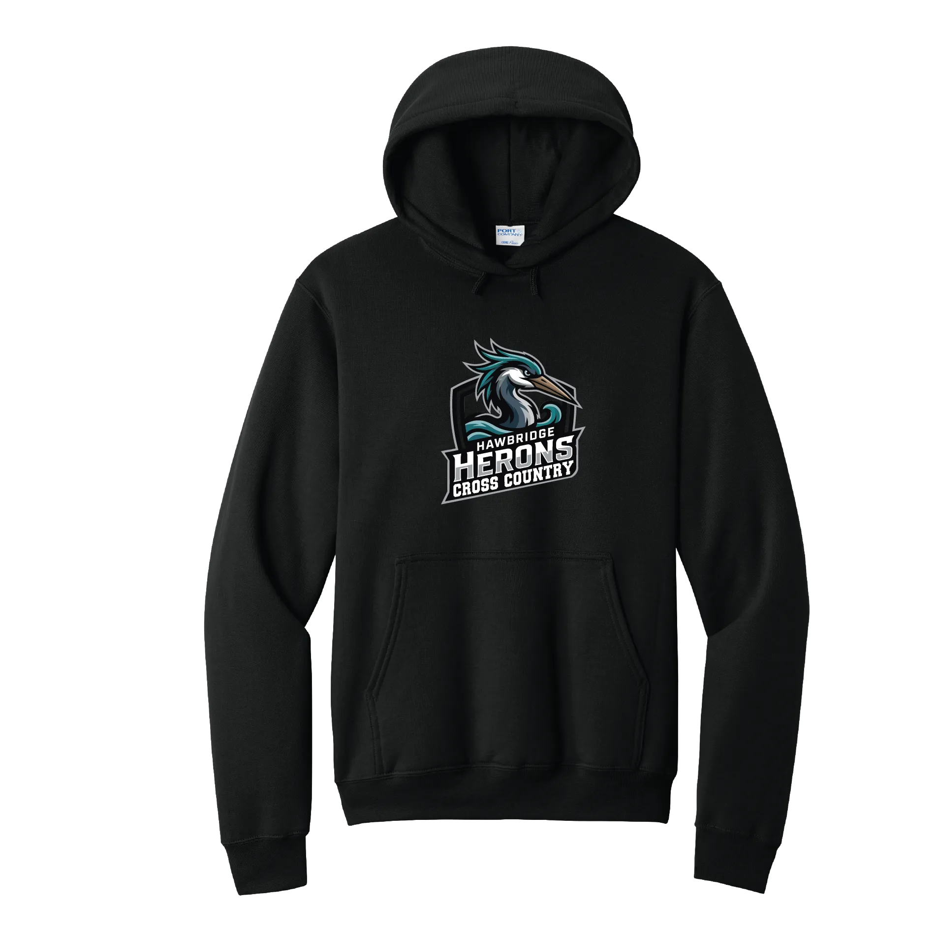 Herons Cross Country Badge Hoodie