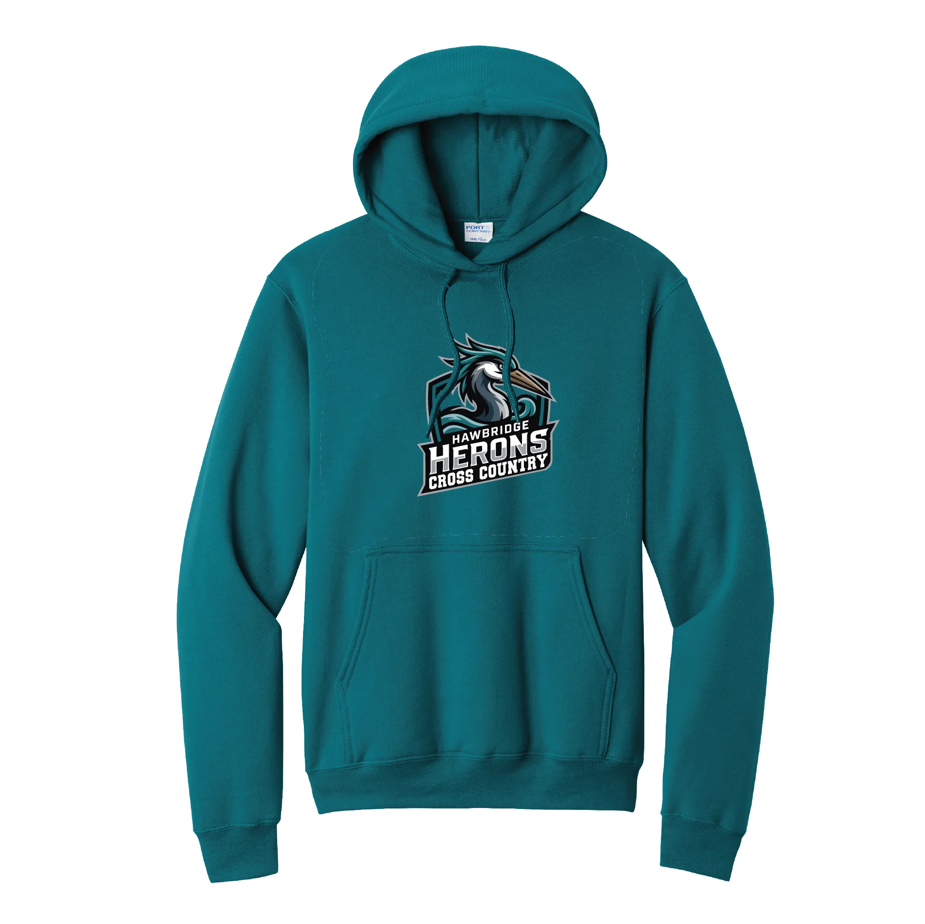 Herons Cross Country Badge Hoodie