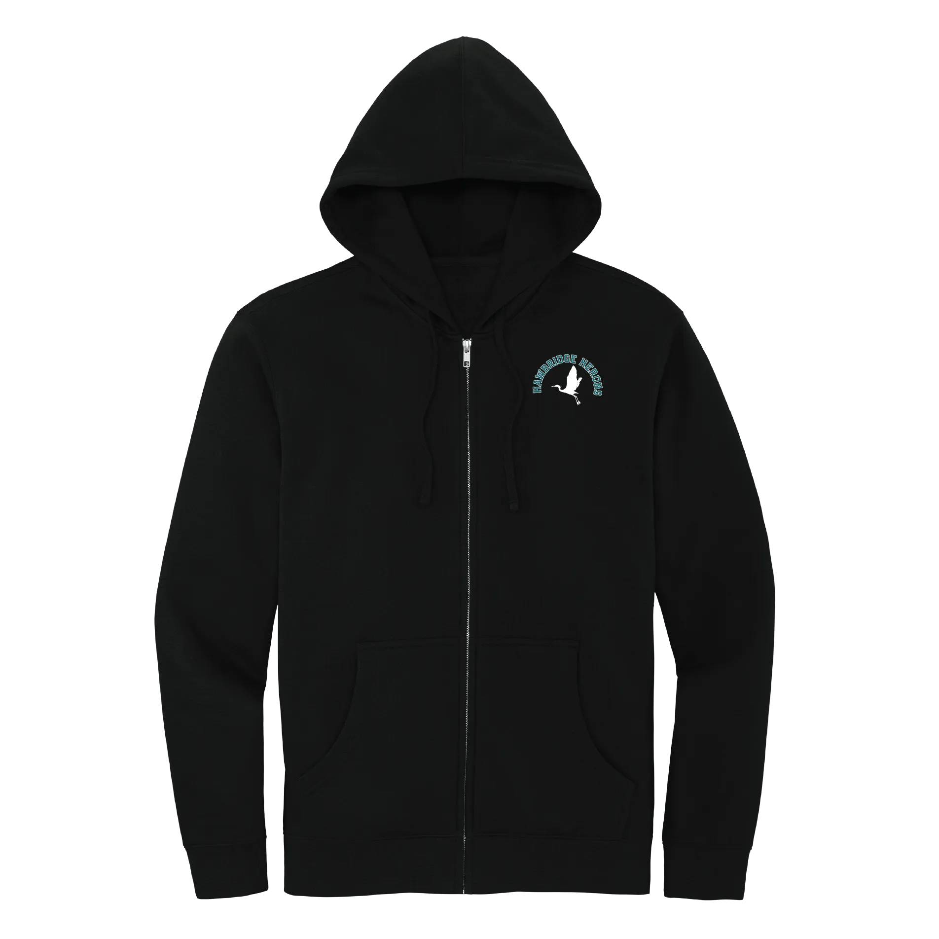 Hawbridge Arch Teal Full-Zip Hoodie