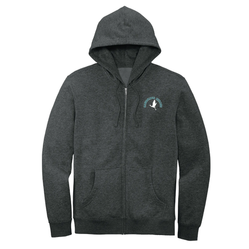 Hawbridge Arch Teal Full-Zip Hoodie