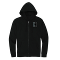 Hawbridge H Black Full-Zip Hoodie