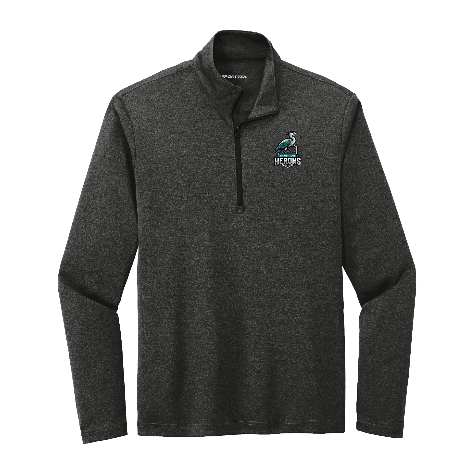 Standing Heron Soccer Half-Zip