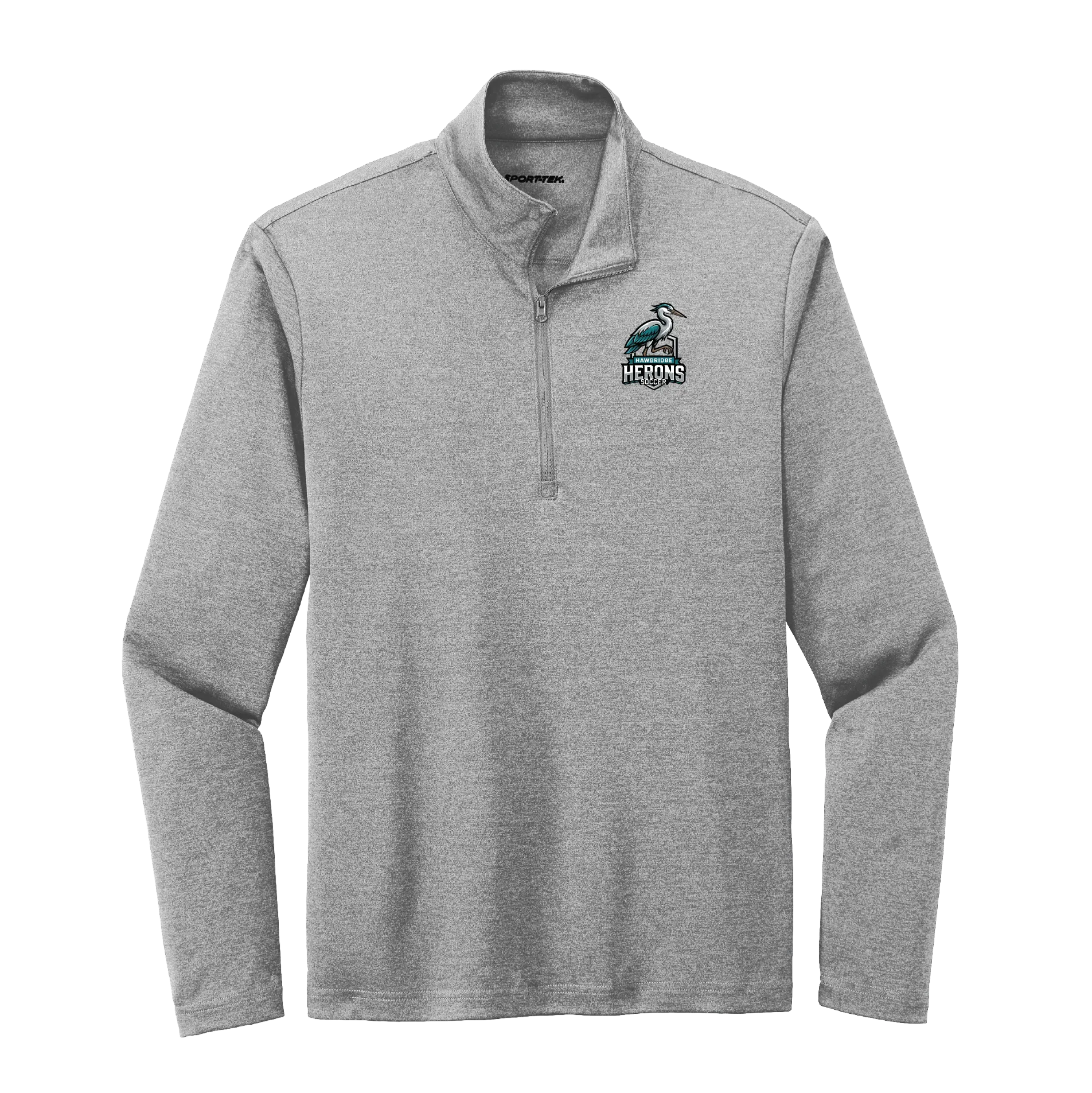 Standing Heron Soccer Half-Zip