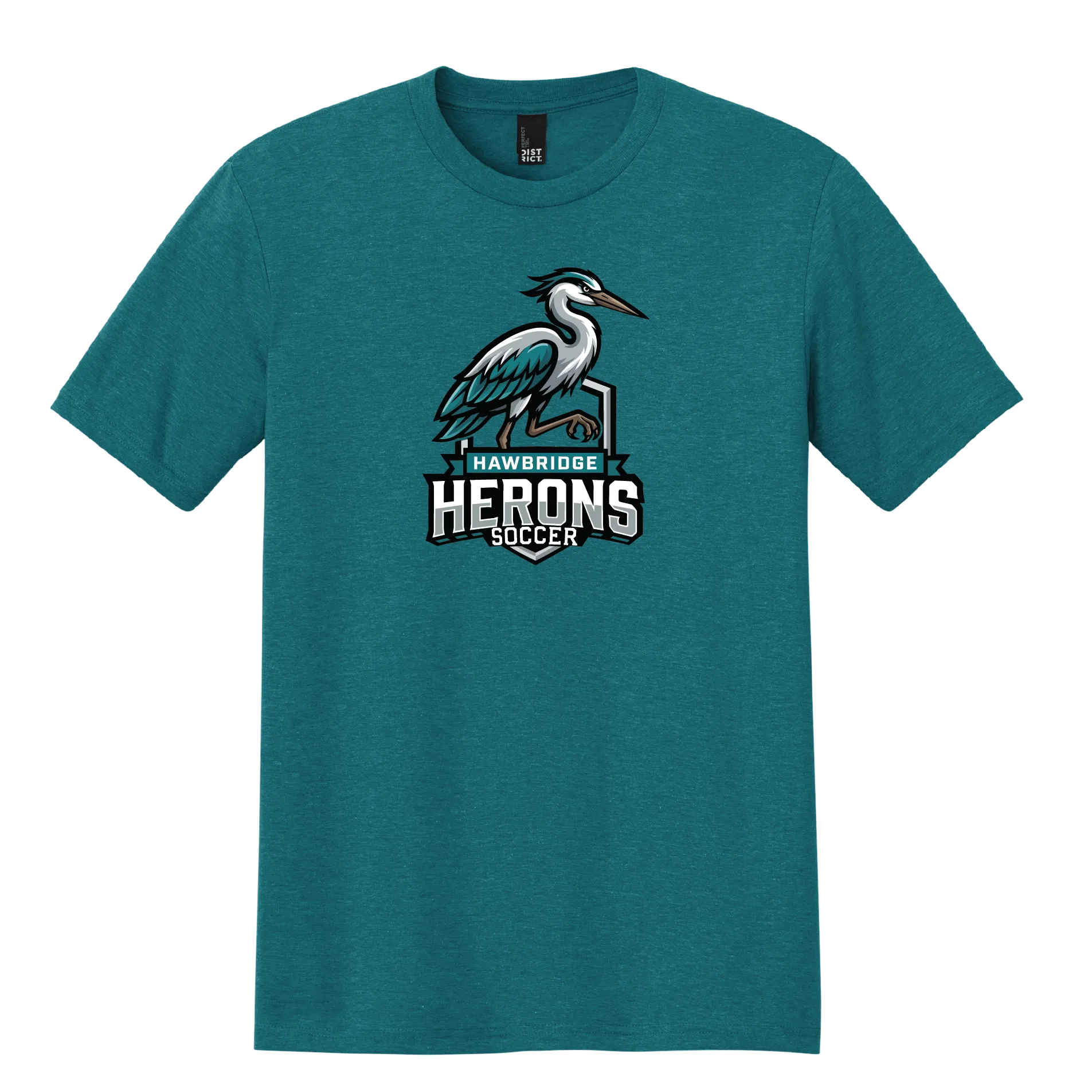 Standing Heron Soccer Tee
