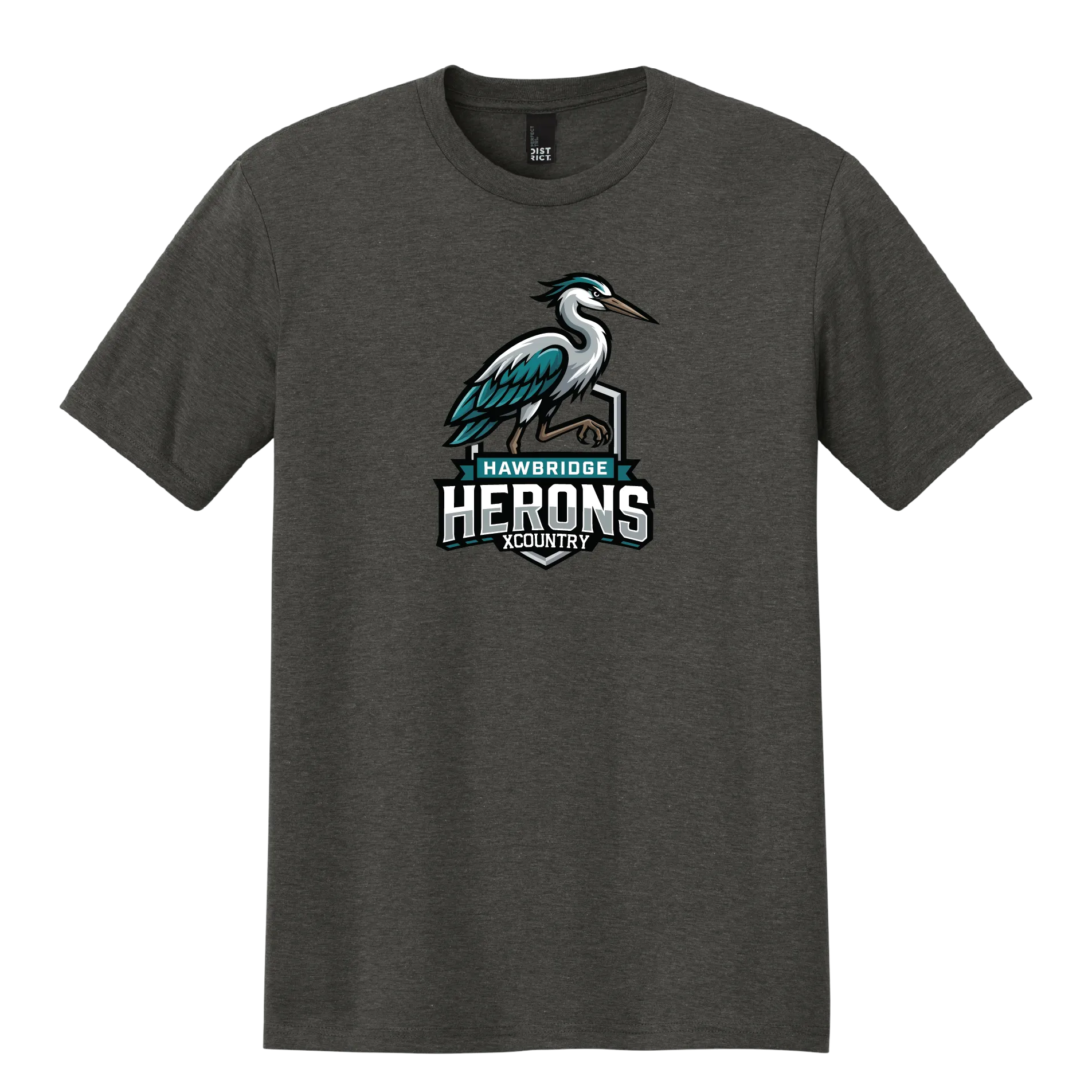 Standing Heron Cross Country Tee