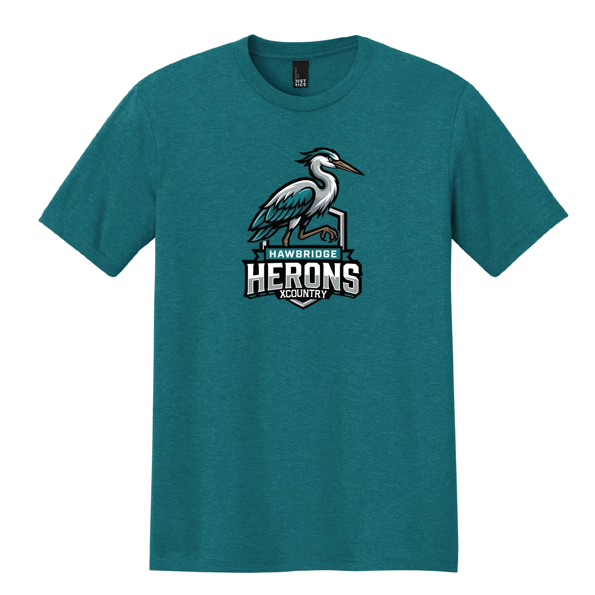 Standing Heron Cross Country Tee